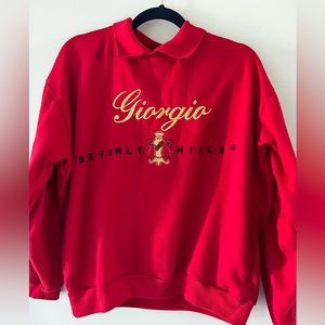 Vintage Embroidered Giorgio Beverly Hills Sweatshirt